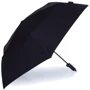Парасолька жіночий механічний Happy Rain чорний (U43998-1): Розмір купола середній