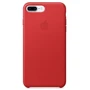 Чохол для iPhone Apple Leather Case (PRODUCT) Red (MMYK2/MQHN2) for iPhone 8 Plus/iPhone 7 Plus