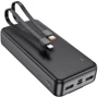 Внешний аккумулятор Hoco Power Bank 20000mAh J118A with Cable Black