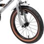 Дитячий велосипед Miqilong ST 16" сріблястий (RBB-ST16-SILVER)