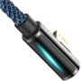 Кабель Baseus Cable USB-C to Lightning Legend Elbow 20W 2m Blue (CACS000303) фото 3