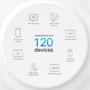 Маршрутизатор Wi-Fi TP-Link Deco X10 2-pack: Тип антенны внутренняя