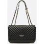 Женская сумка через плечо GUESS KEILLAH CONVERTIBLE XBODY FLAP черная (HWQG8690210-BLA)