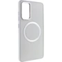 Чехол для телефонов TPU Case Bonbon Metal Style with MagSafe White for Samsung S711 Galaxy S23 FE