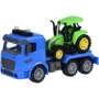 Набор машинок Same Toy Truck тягач со светом и звуком и трактор (98-613AUt-2)