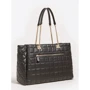 Женская сумка тоут Guess Kamina Girlfriend Tote черная (HWVS8111230-BLA): Пол Женский