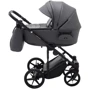 Коляска 2 в 1 Adamex Porto Light Экокожа SA-4 темно-серая (625715): Ширина шасси 57