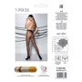 Колготки с открытым доступом Passion имитация ботфорт TIOPEN 009 black 1/2 (20 den)