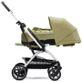 Прогулянковий візок Cybex Eezy S Twist+ 2 SLV Nature Green з бампером (522001067): Стать дитини Унисекс, Для мальчиков, Для девочек