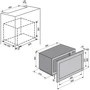 Встраиваемая микроволновая печь Ventolux MWBI 23 G BG: Вес 14.9 кг