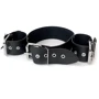 Ошейник с наручниками из натуральной кожи Art of Sex - Bondage Collar with Handcuffs