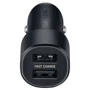 Зарядний пристрій Samsung Car Charger 15W ULC Dual Fast with Cable Black (EP-L1100WBEGRU): Сила струму 2А