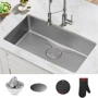 Кухонна мийка Kraus KD1US33B