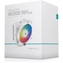 Кулер Deepcool AG500 WH ARGB: Кількість вентиляторів, шт 1