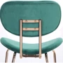 Стул AMF Alphabet D gold/dark green (545708): Материал каркаса металл