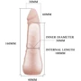 Насадка на пенис LYBAILE Sex Toys Big Man 6" Flesh