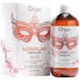 Гель для NURU-масажу Orgie – Noriplay Energizer (500 мл), екстракт гінкго білоба, захисне простирадло
