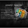 Смарт-часы Kospet Tank M3 Black: Особенности Противоударные, Большой экран, Влагозащищенные