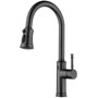Смеситель для кухни Lefton Automatic Sensor & Pull-Down Kitchen Faucet - KF2210 Grey