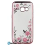 Чохол для телефона BeCover Flowers Series Pink for Samsung A320 Galaxy A3 2017