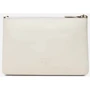 Женский клатч PINKO FLAT CLASSIC VITELLO SETA белый (100455A0F1Z14Q): Застежка Молния