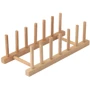 Подставка для тарелок ІКЕА OSTBIT бамбук (90322360)