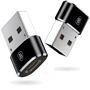 Адаптер Baseus Adapter USB to USB-C Female Black (CAAOTG-01) фото 6