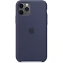 Чехол для iPhone Apple Silicone Case Midnight Blue (MWYJ2) for iPhone 11 Pro: Цвет синий