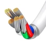 Кабель Baseus Cable USB-C to Lightning Superior Series PD 20W 25cm White (CATLYS-02) фото 3