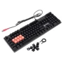 Клавиатура A4Tech Bloody B760 LK-Green switches Black: Тип клавиатуры игровая