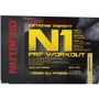 Предтренировочний комплекс Nutrend N1 10 х 17 g Grapefruit