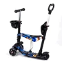 Самокат детский 5 в 1 Best Scooter черный (32066): Количество колес 3