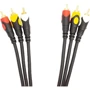 Кабель и переходник PowerPlant 3xRCA (M) - 3xRCA (M) 1.5 м (CA911714)