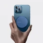 Зарядний пристрій Baseus Wireless Charger MagSafe Simple Mini 15W Blue (WXJK-H03) для iPhone 16 I 15 I 14 I 13 I 12 series фото 6