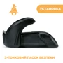 Автокресло-бустер Chicco Quasar Plus, группа 2/3 (60893.59.07): Крепление Isofix нет