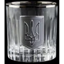 Набор для виски Boss Crystal Тризуб 6 бокалов платина серебро (B6TRY2PS) фото 2