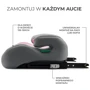 Автокресло бустер KinderKraft I-BOOST I-Size Pink (Hnrt_4815): Цвет розовый/серый
