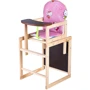 Стульчик- трансформер Наталка Зайчик-01 эконом розовый (hello kitty) (623068)