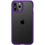 Чехол для iPhone Spigen Crystal Hybrid Hydrangea Purple (ACS01478) for iPhone 12 Pro Max: Материалы поликарбонат и полиуретан