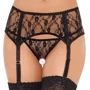 Пояс для чулок SoftLine Garterbelt 3311, S/M (black)