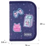 Пенал Kite 622H Pixel Love с наполнением (K24-622H-5): Материал Полиэстер