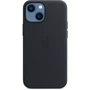 Чехол для iPhone Apple Leather Case with MagSafe Midnight (MM0M3) for iPhone 13 mini: Материалы кожа