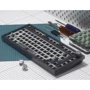 Клавиатура FL Esports DIY-barebone MK750 Black Transparent wireless Three-Mode: Тип клавиш механический