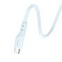 Кабель Hoco USB Cable to USB-C X97 Crystal 2.4A 20W 1m Light Blue: Тип USB Cable - USB-C