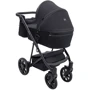 Коляска универсальная 2 в 1 Bair Vega Soft VS-05 black черный (681061): Ширина шасси 58 см