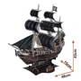 3D пазл CubicFun Корабль Месть Королевы Анны (T4005h)