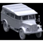 Германский армейский автомобиль L1500A с поднятым тентом, Soft Top, WWII German personnel car(ICM35529) фото 7