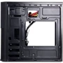 Корпус QUBE QB07M 400W (QB07M_MN4U3) Black: Форм-фактор материнської плати Micro-ATX