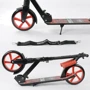 Самокат двоколісний Best Scooter "WOLF" з PU колесами, амортизатором Black / Red (87745): Максимальне допустиме навантаження, кг 70