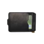 Мужской зажим для денег DNK Leather черный (DNK Зажим-H col.J): Формат кошелька Вертикальный